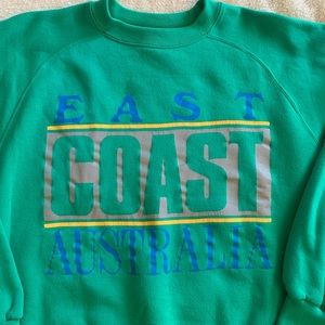 Vintage Australia Sweatshirt Medium Oversized